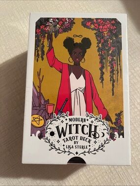 Modern Witch Tarot Deck by - White/Gold Box